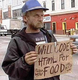 will do html code for food