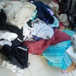 The pile of laundry after our vacation