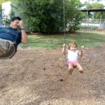 Daddy Daughter Swinging